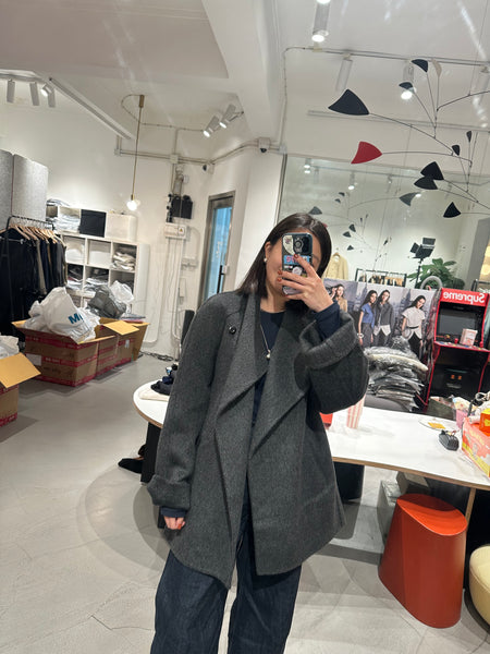Stylish Handmade Wool Coat