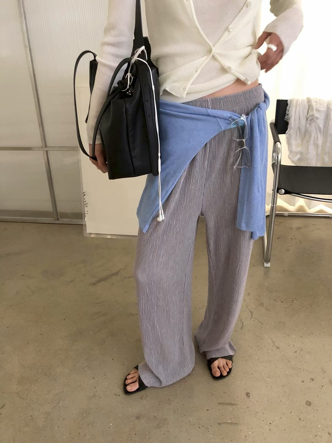 Season Must Buy Ribbed Cooling Pants (30Apr-2May $428, 之後批發價$468）