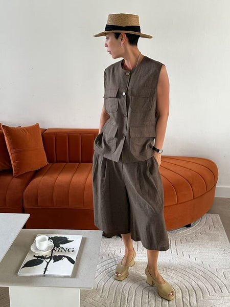 Oversize Gilet Set (31Jul-2Aug 超抵價$1298, 之後批發價$1368)