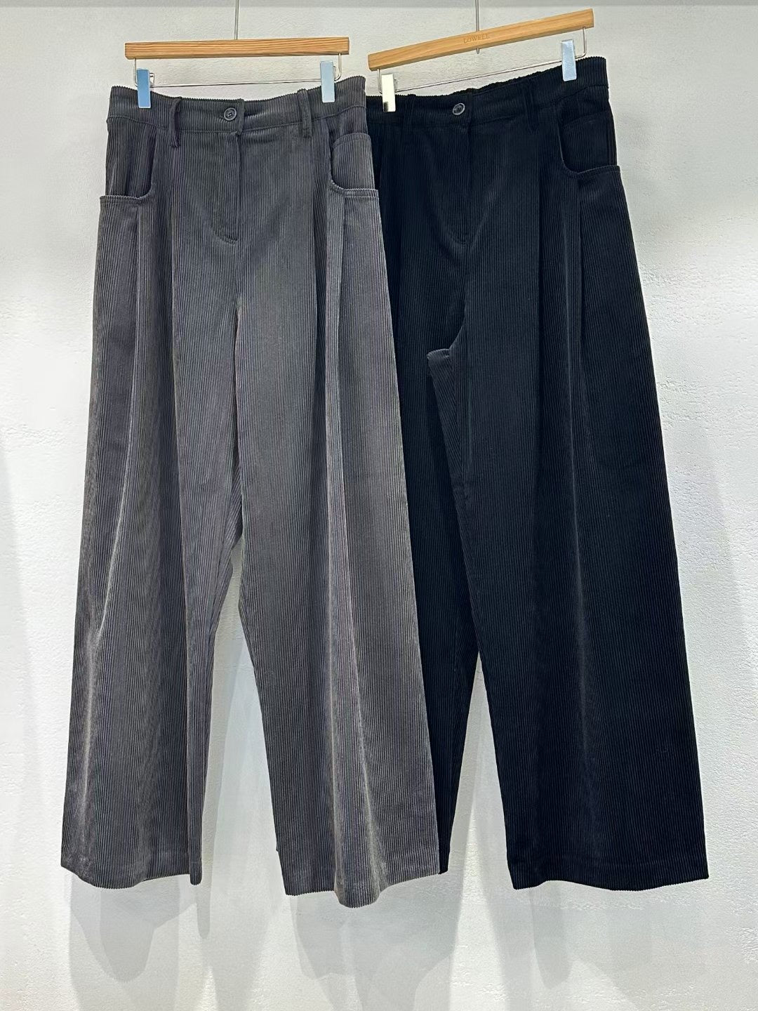 Corduroy Wide Leg Pants