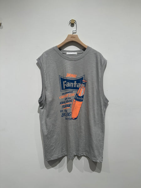 Double Print Oversize Cotton Vest (31Jul-2Aug 超抵價$198, 之後批發價$228)