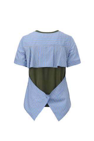 Flipped Shirting Top