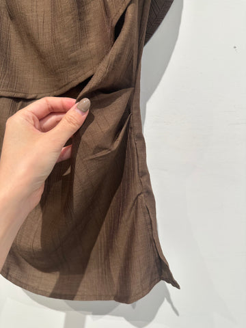 Off Shoulder Linen Top (9-11Jul 超抵價$298, 之後批發價$348)