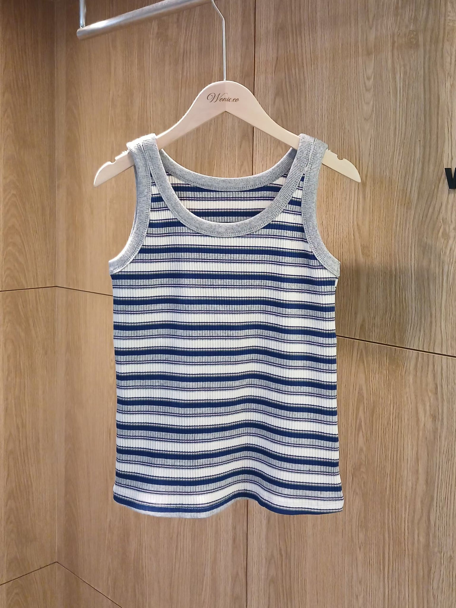 Mixed Colour Ribbed Vest (18-20Jul 超抵價$168, 之後批發價$198)