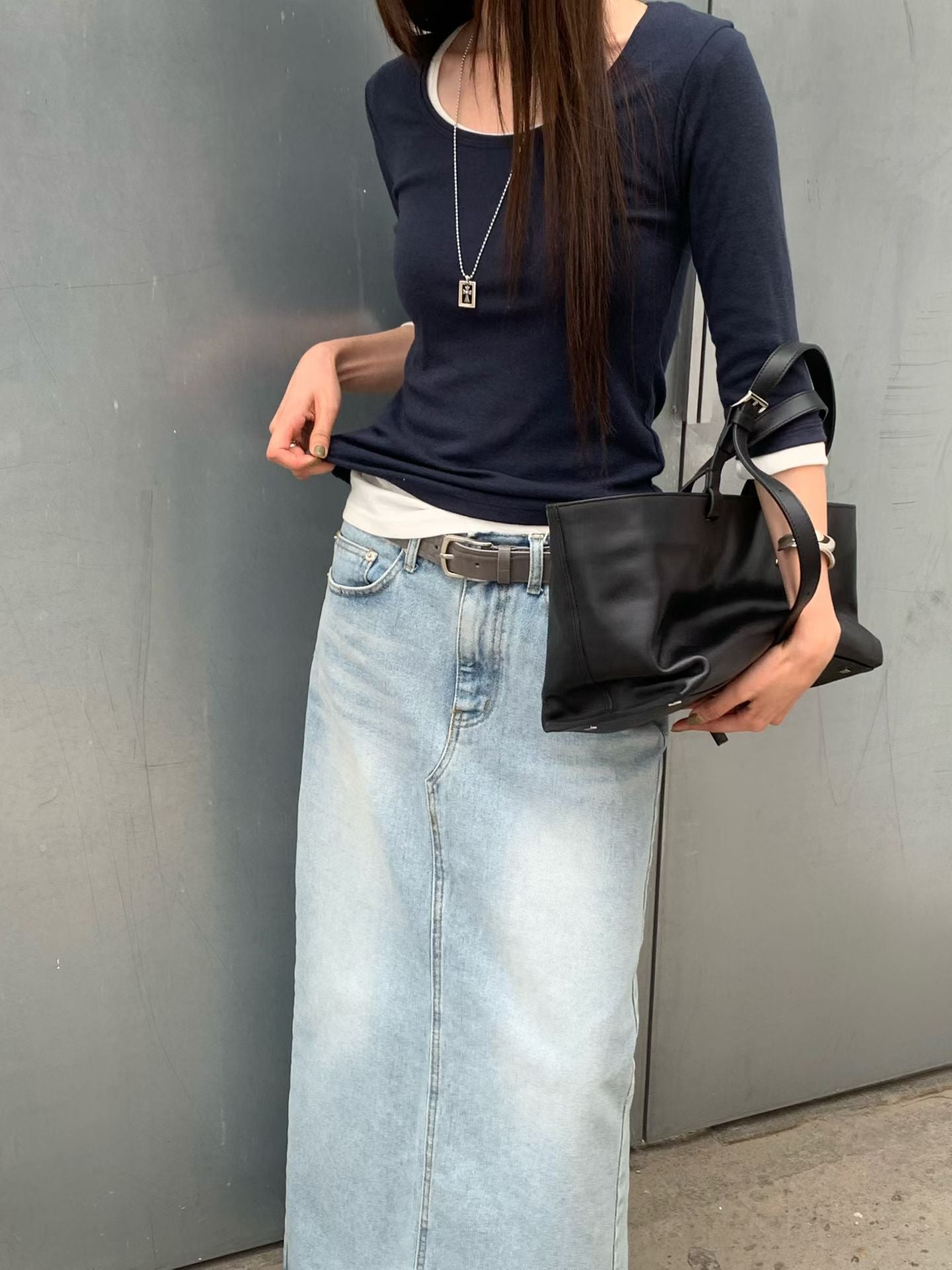 Quality U Neck Basic Tee  (8-10Oct超抵價$268, 之後批發價$298)