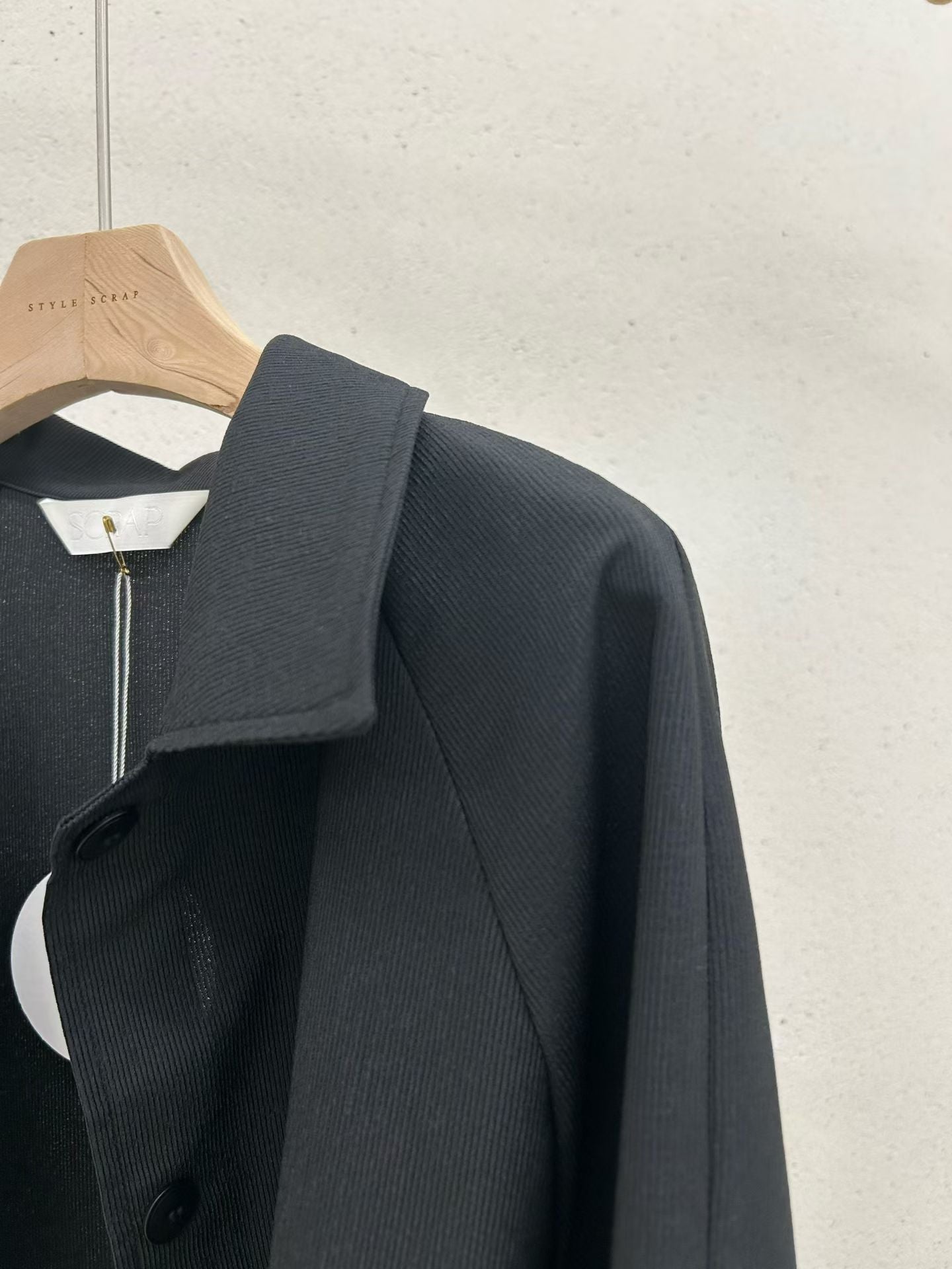 Textured Shirt Jacket