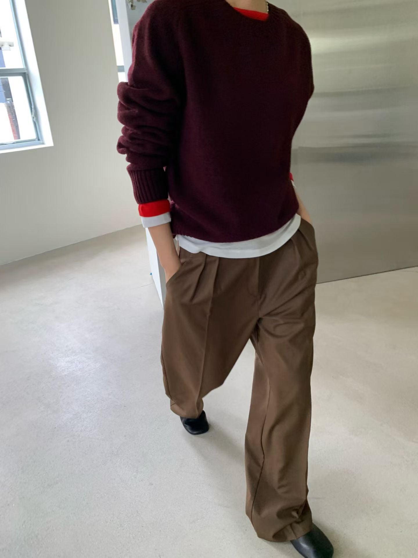Asymmetric Back Pocket Tailor Pants (9-11Sep超抵價$468, 之後批發價$498)