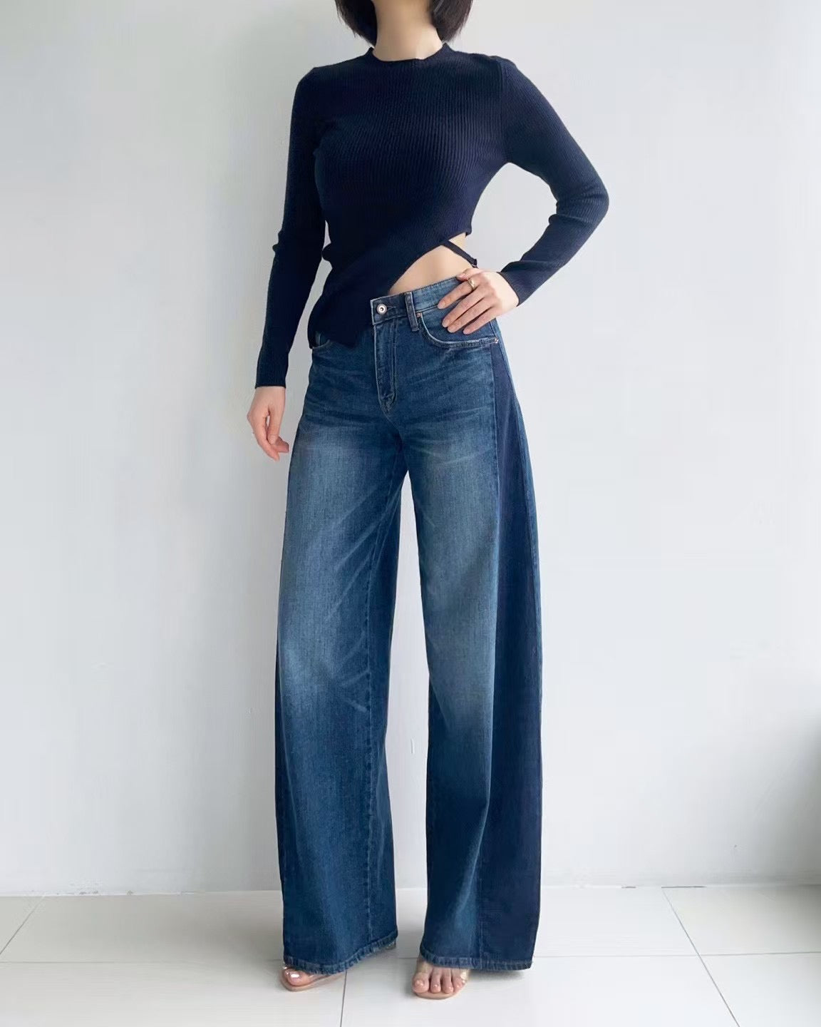Daily Nice Washing Barrel Jean (9-11Sep超抵價$468, 之後批發價$498)