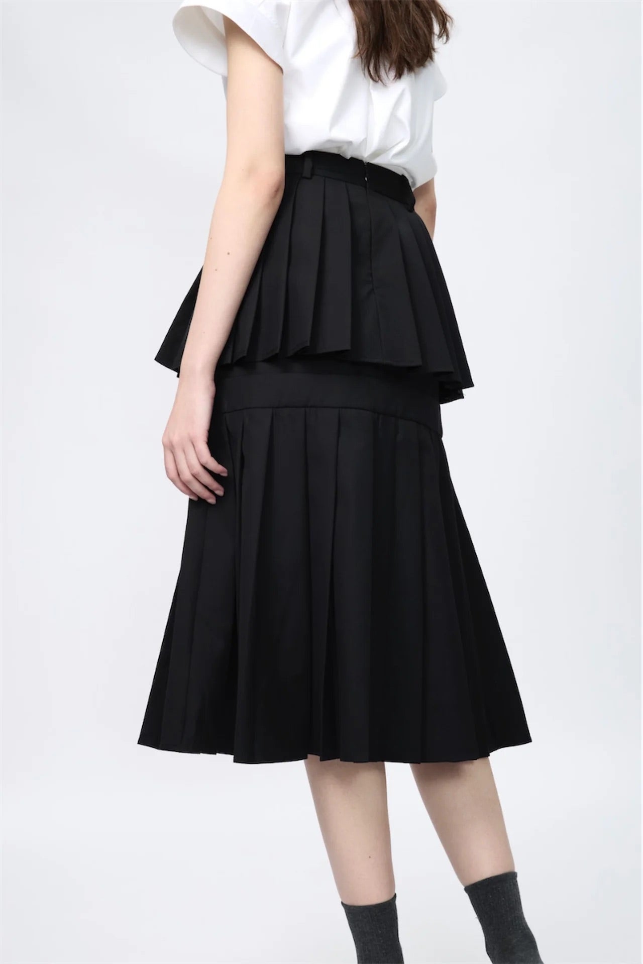 Layers Evening Pleating Skirt