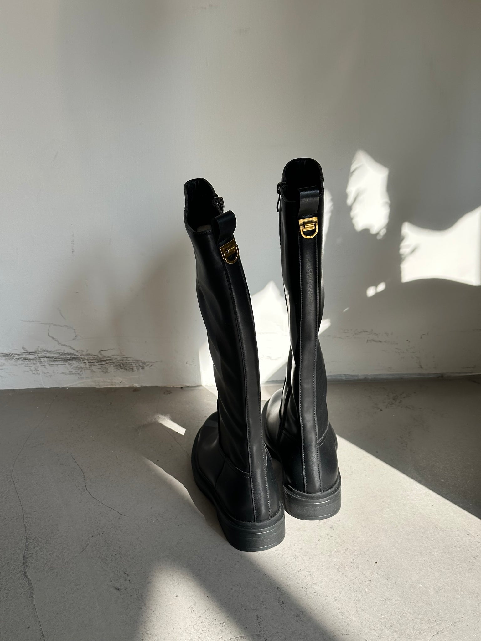 Comfy Daily Leather Long Boots (14-16Jan $568, 之後批發價$698）