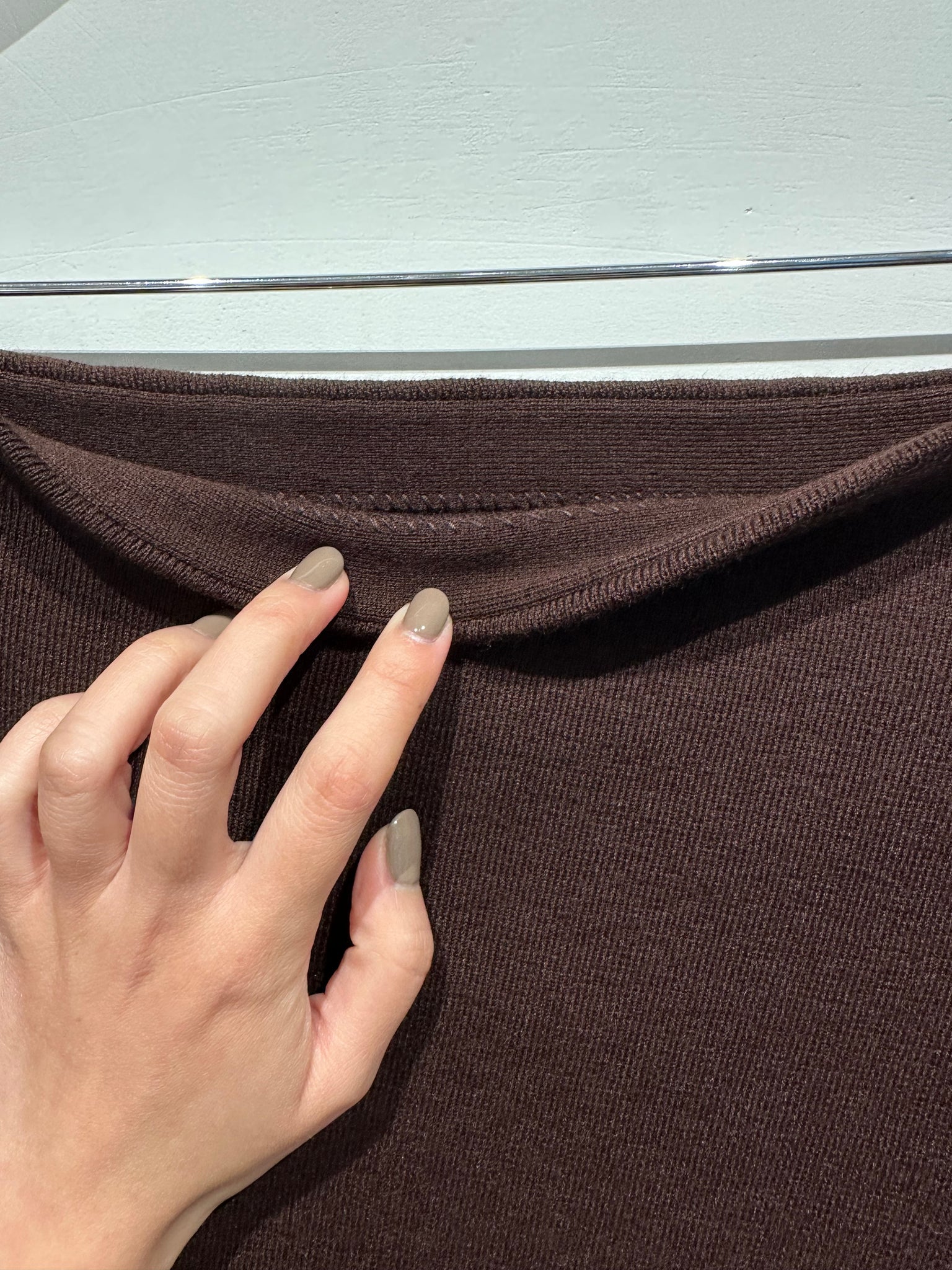 Deluxe Single Off Shoulder Knit Top