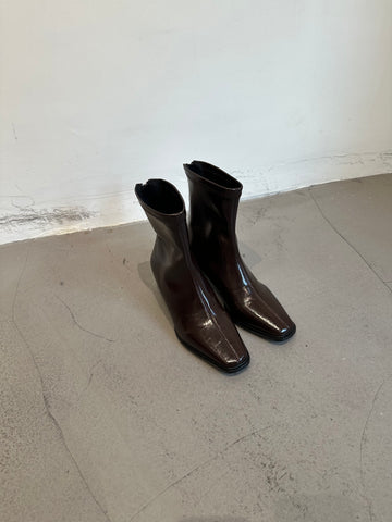 Middle Seam Block Heels Ankle Boots (14-17Oct超抵價$468, 之後批發價$568)