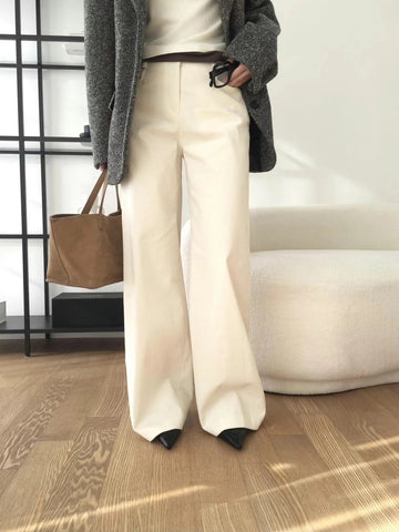 Corduroy Wide Leg Pants