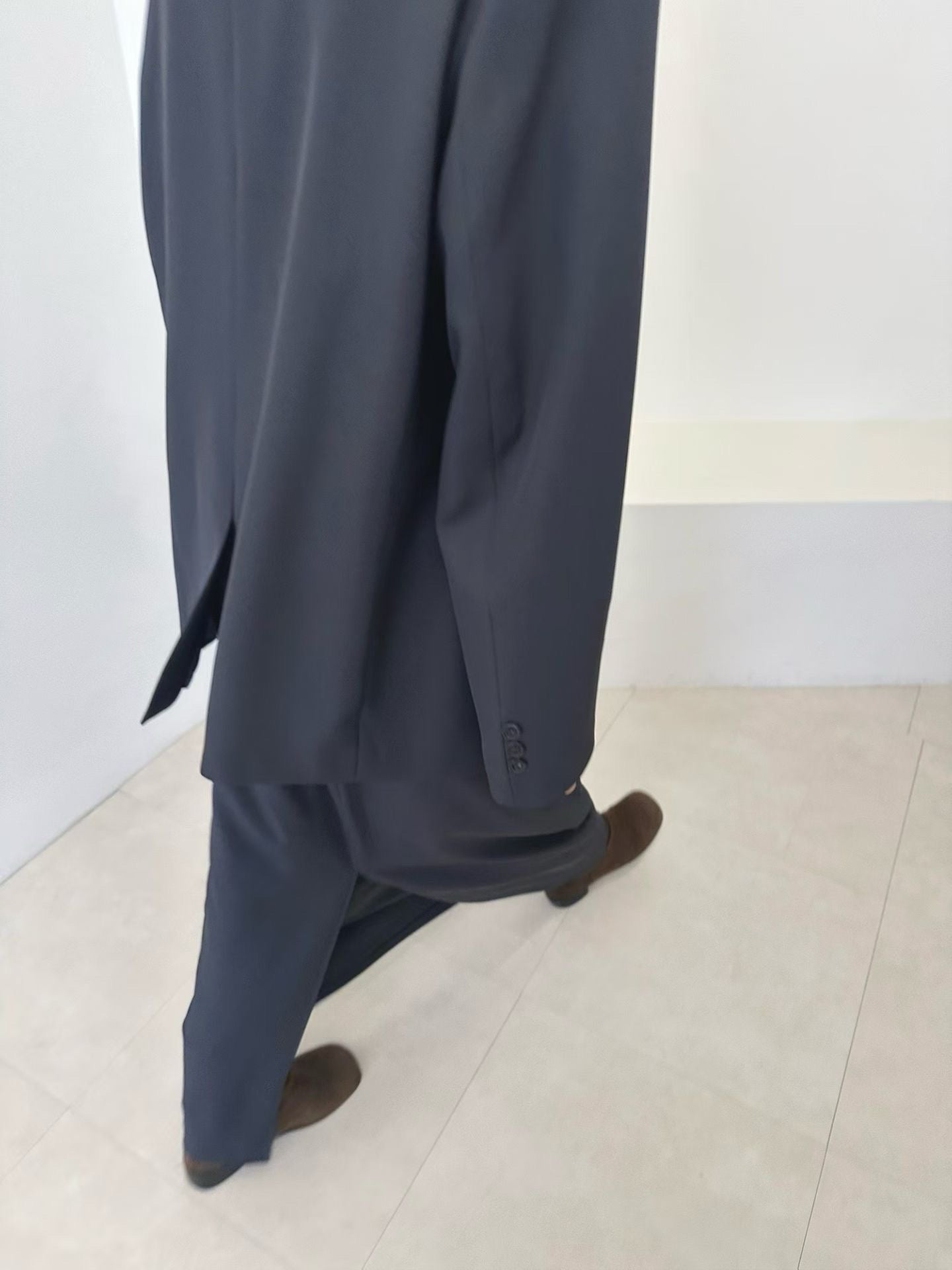 Cool Blazer Skirt Set