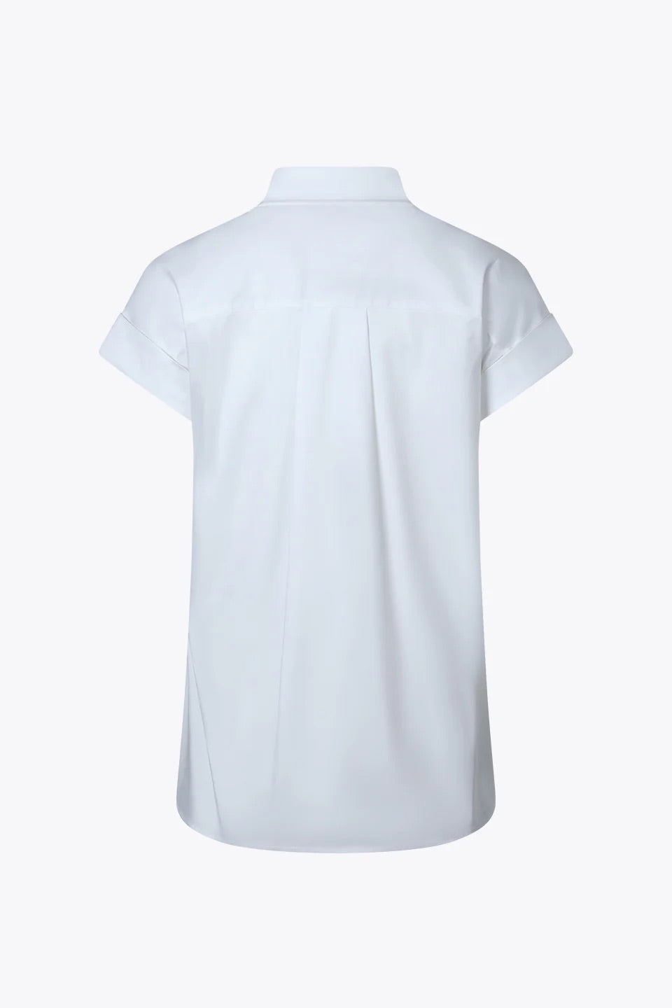 Stud V-Hemline Sleeveless Shirt