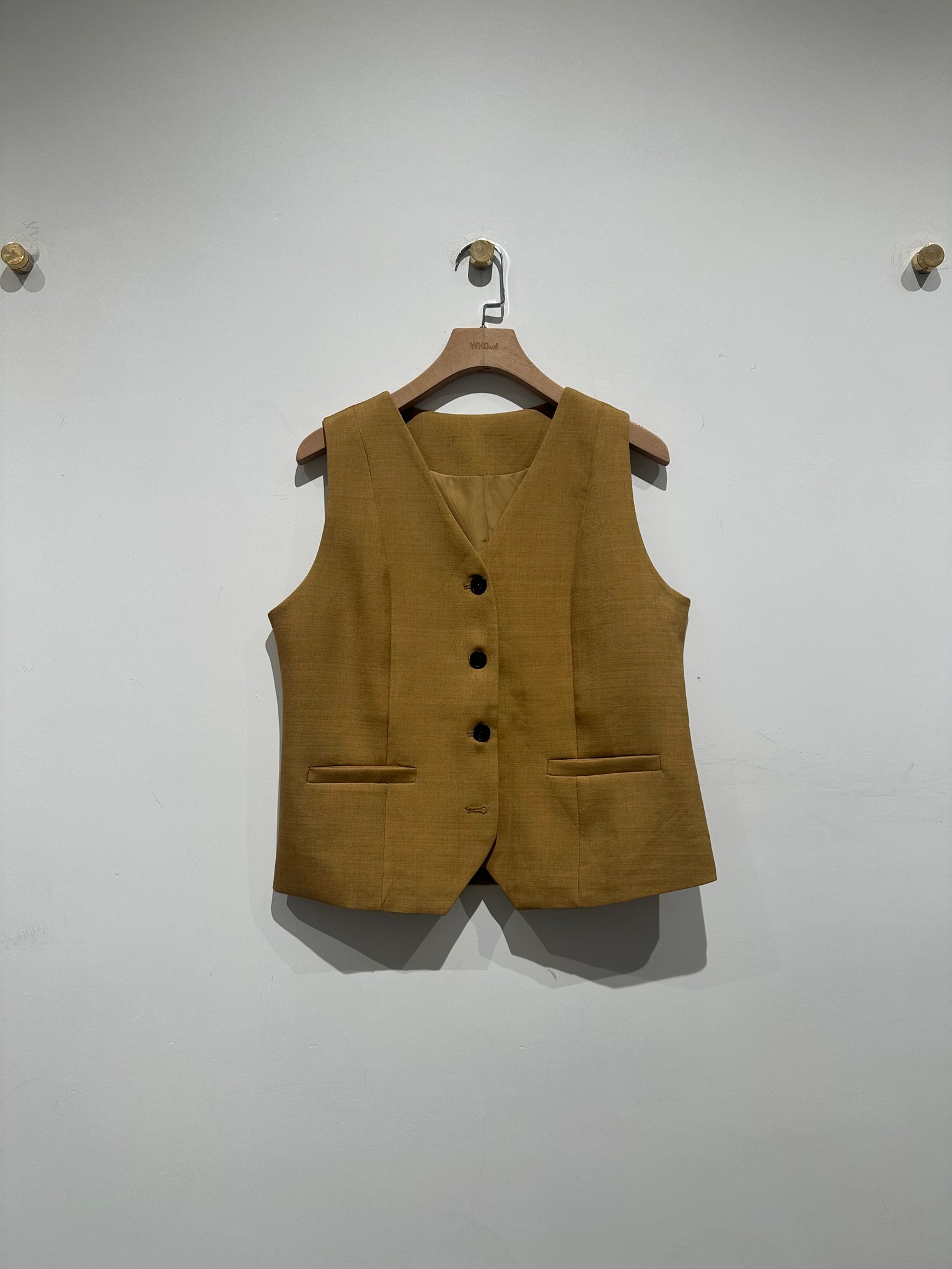 Khaki Causal Gilet  (2-5Jul 超抵價$298, 之後批發價$398)