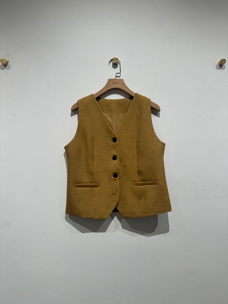 Khaki Causal Gilet  (2-5Jul 超抵價$298, 之後批發價$398)