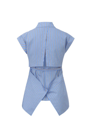 Layers Waistline Shirt Stripe