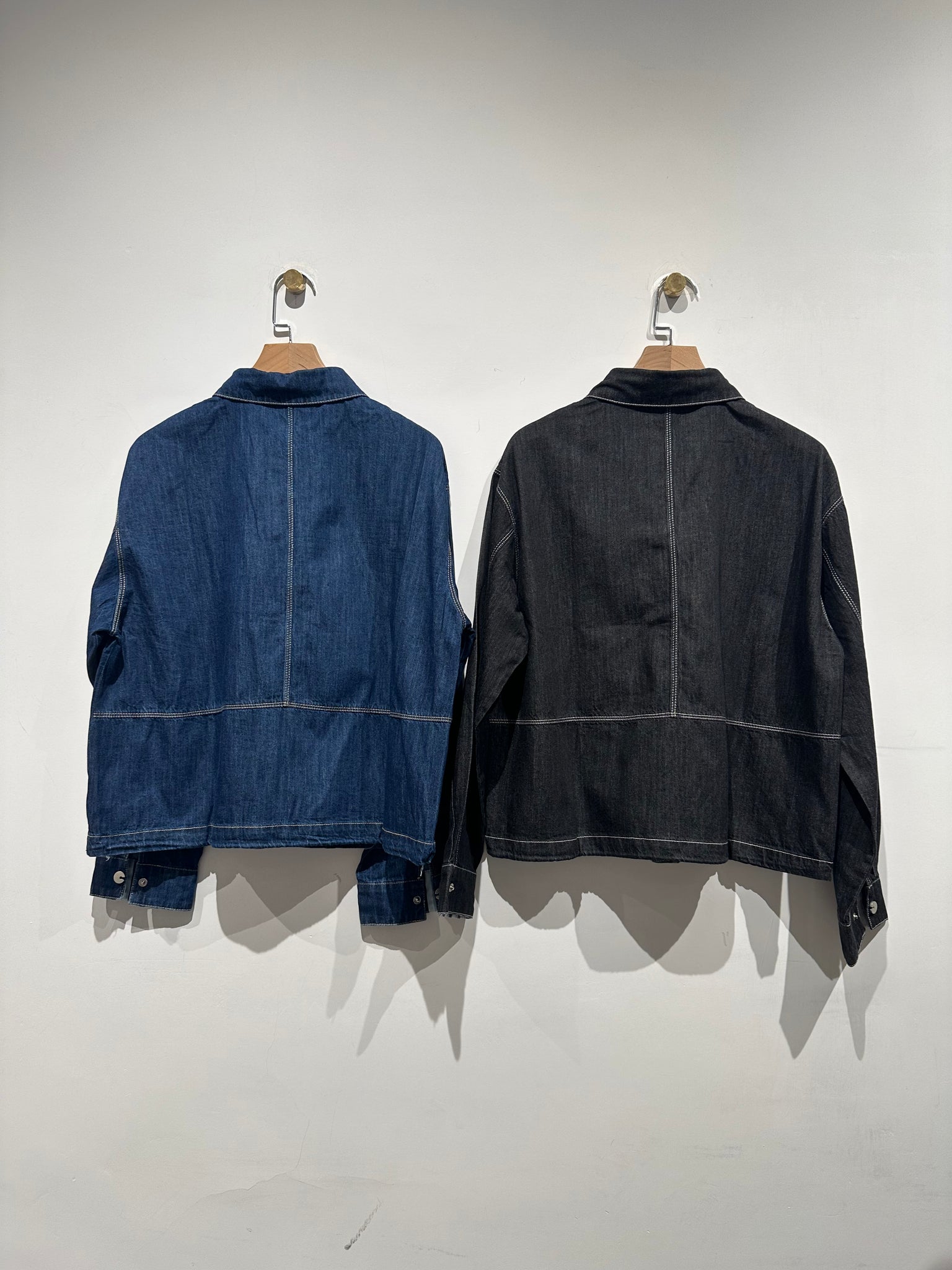 Stitched Denim Shirt