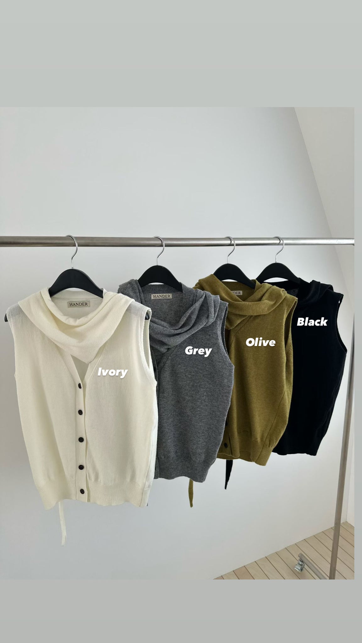 Button Knit Vest
