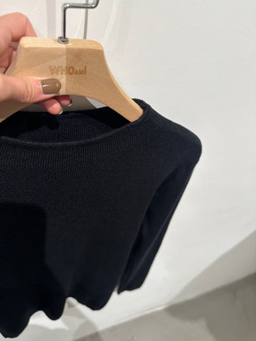 Half Neck Knit Top (加購$168)