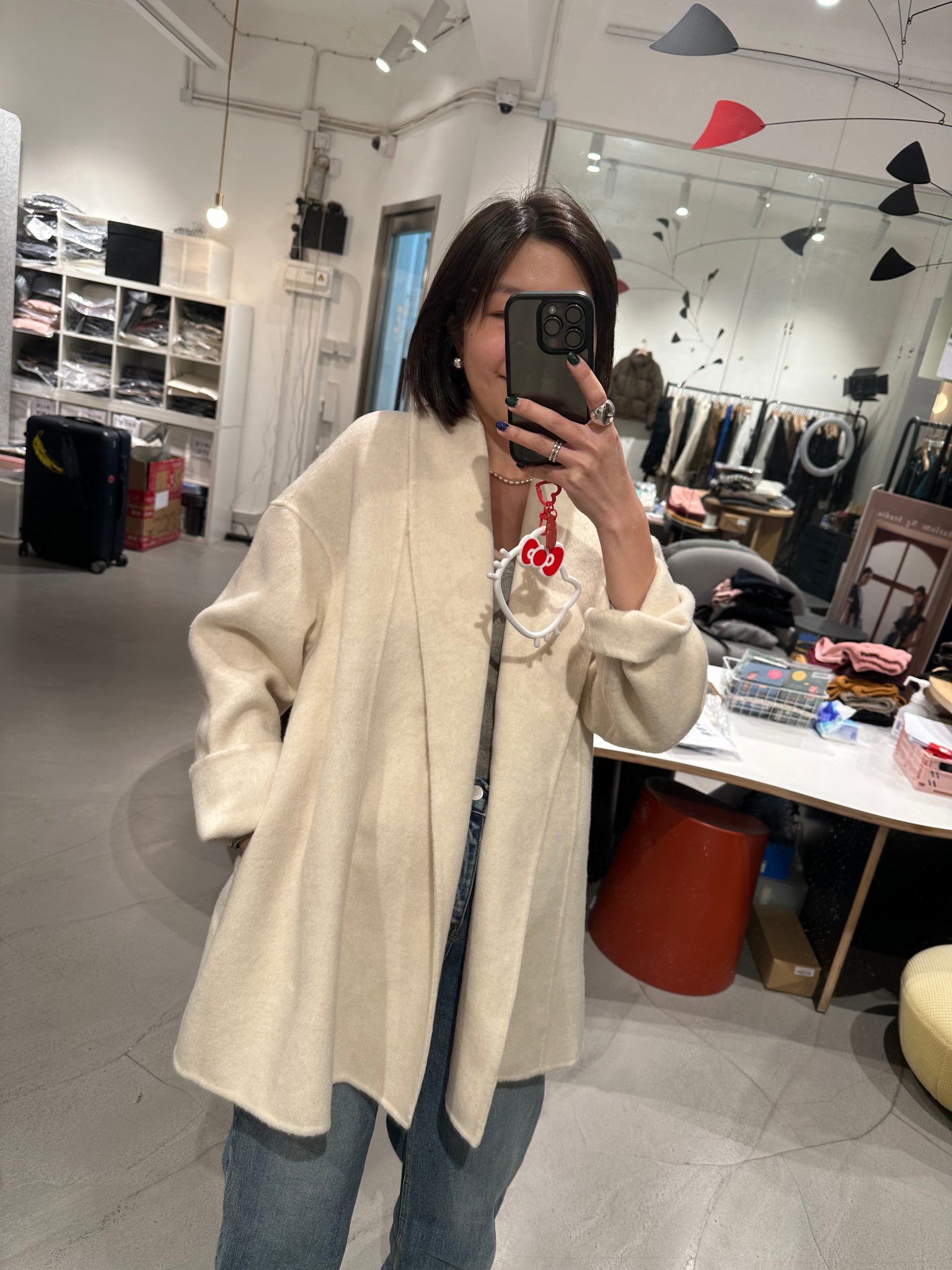 Handmade Robe Wool Coat