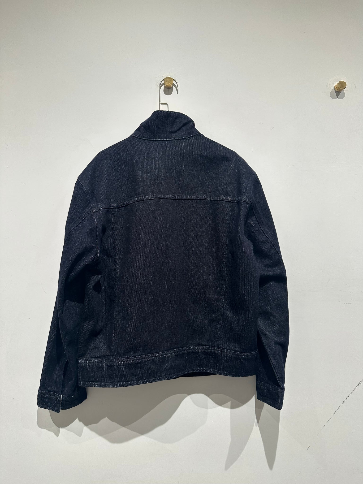 Standing Collar Unwashed Denim Jacket (3-5Sep 超抵價$568, 之後批發價$598)