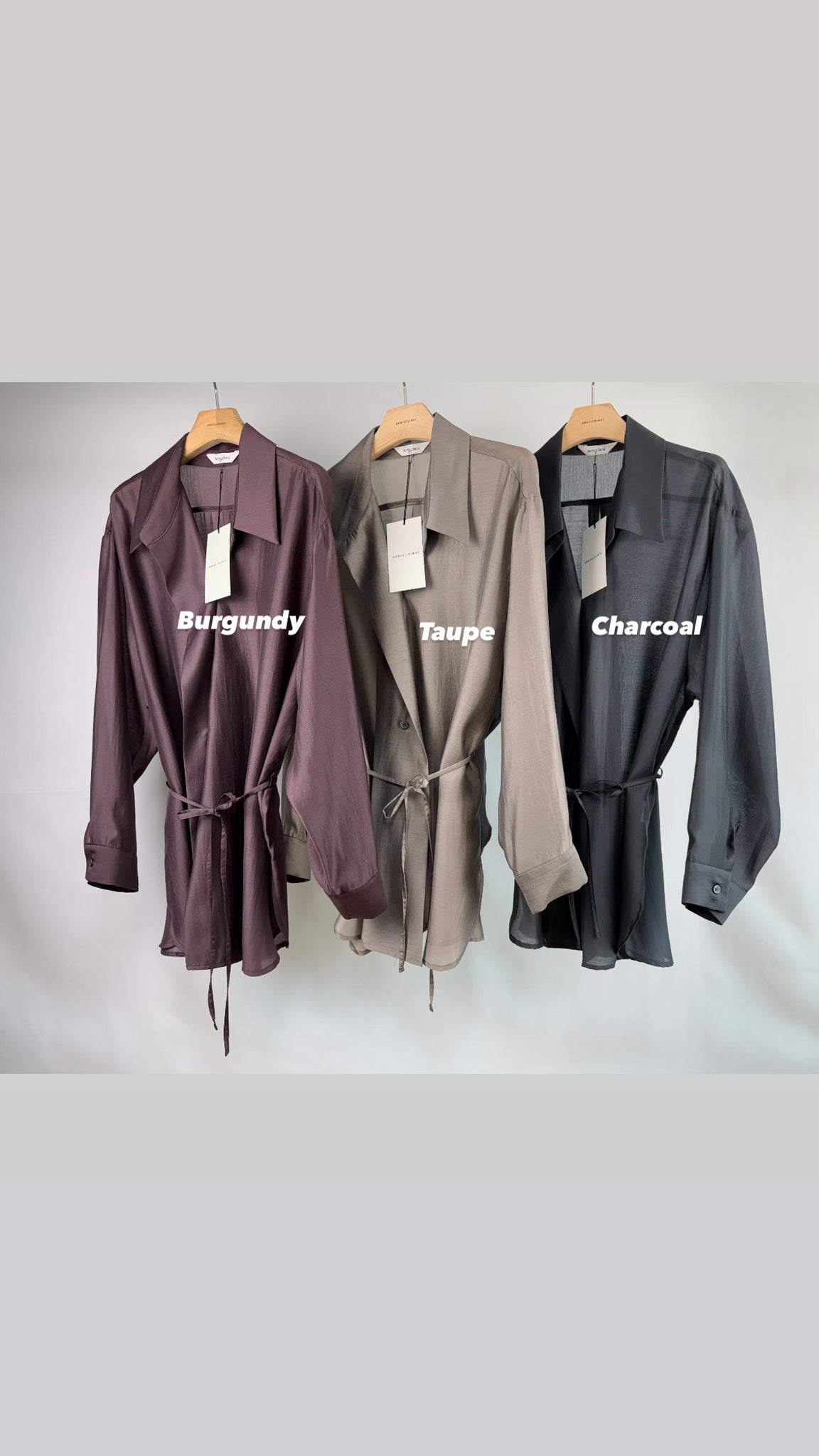 Shirring Tie Shirt (10-12Sep超抵價$498, 之後批發價$568)