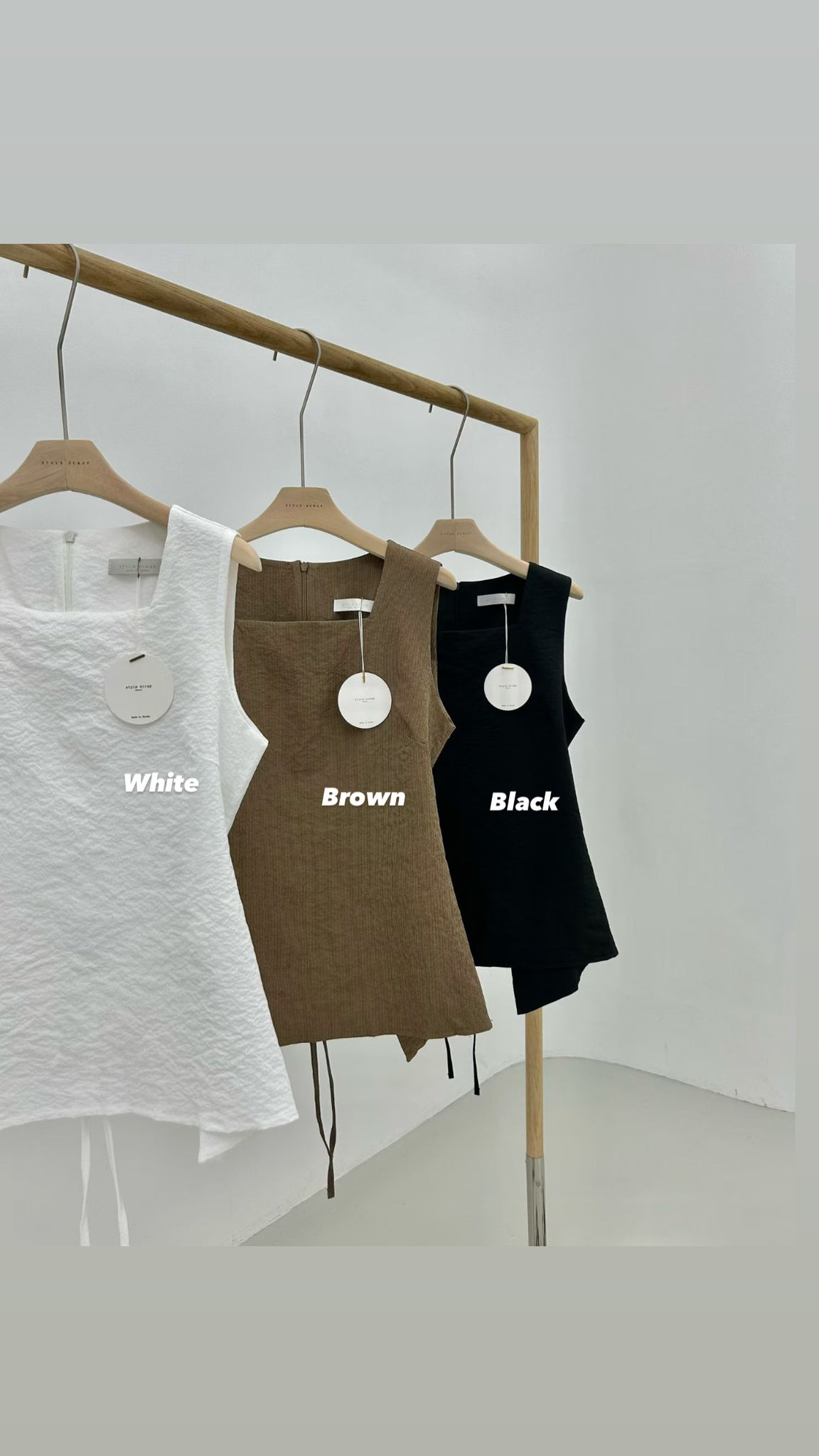 Cool Fabric Back Tie Vest (18-20Jun 超抵價$348, 之後批發價$368)