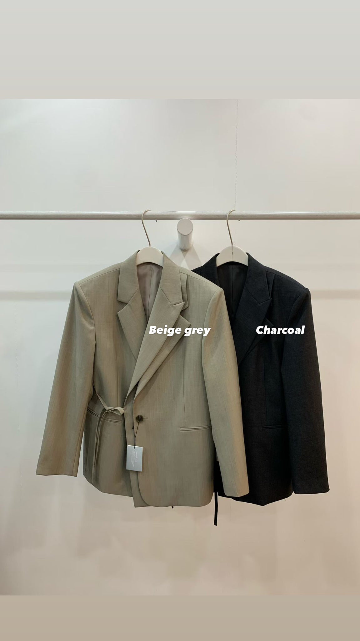 AHM Double Collar Blazer