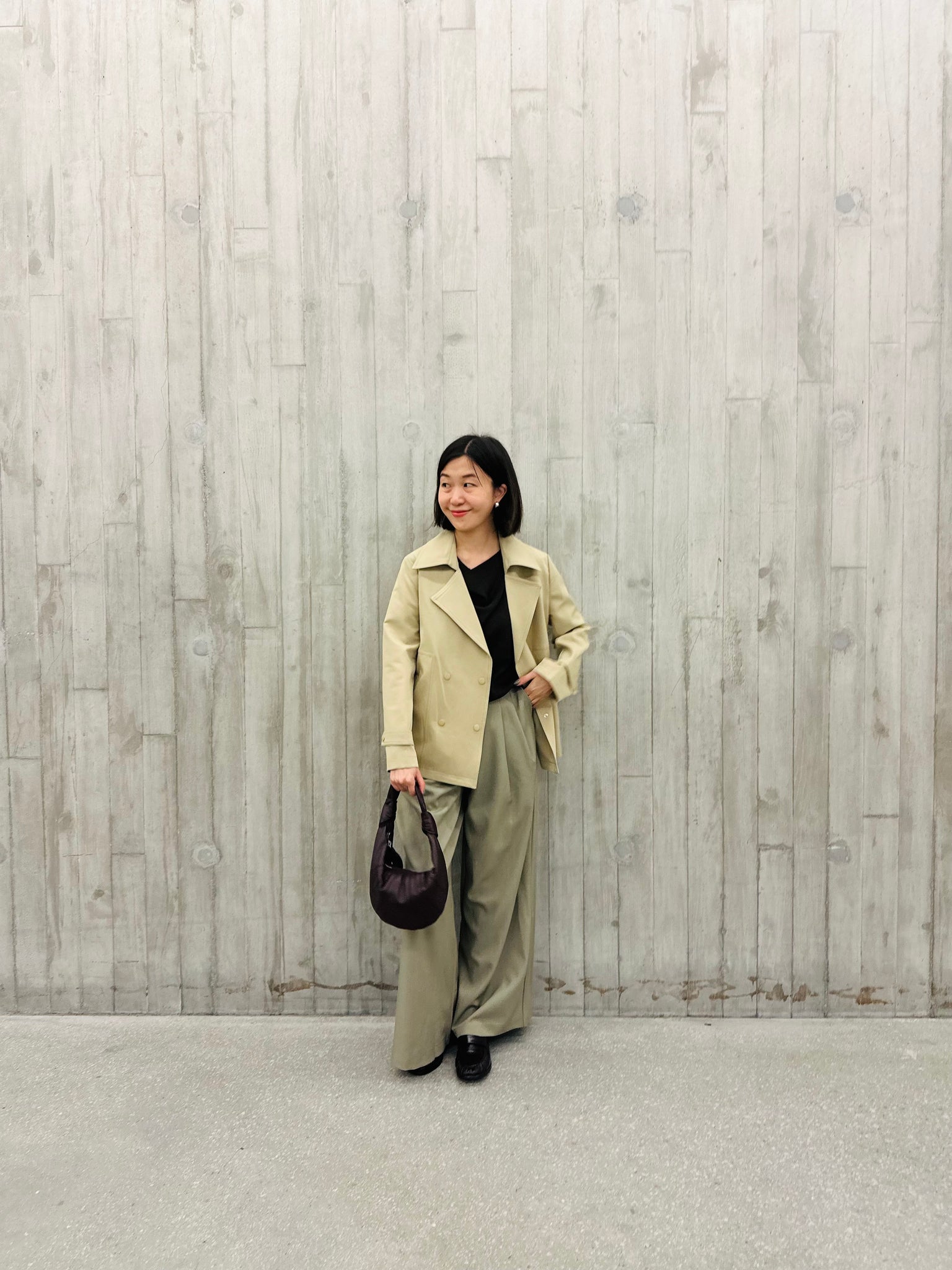 Daily Wide Leg Tailor Pants