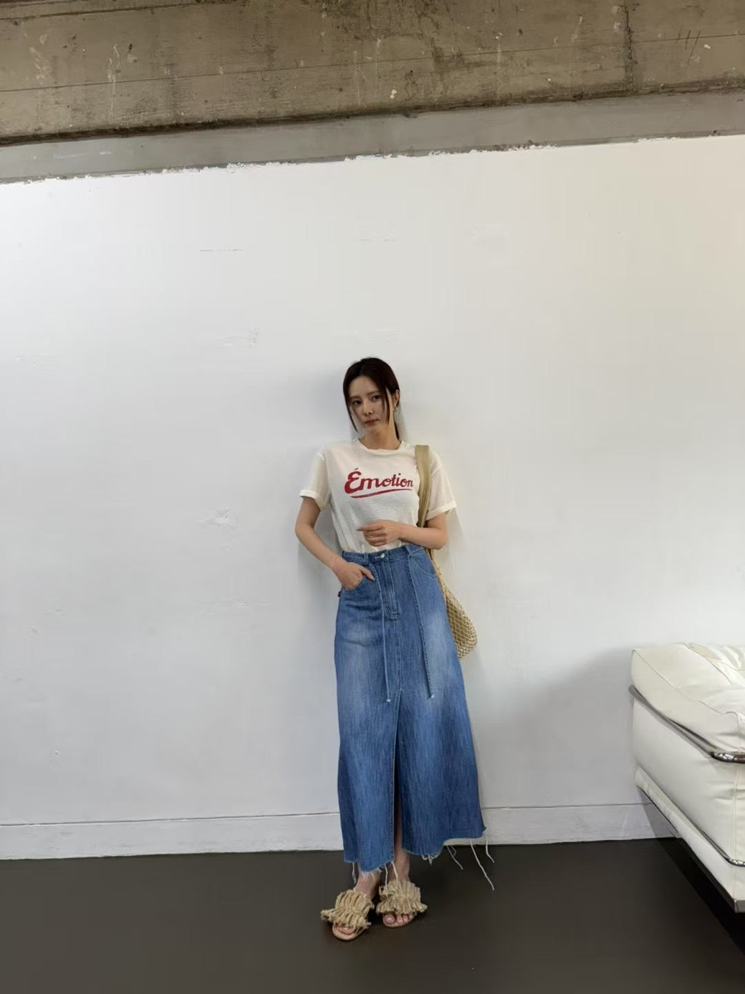 Monty's Pick Denim Skirt