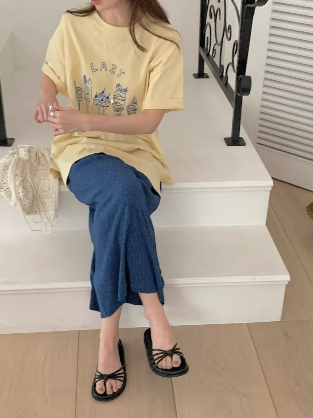 New Colour Wrinkle Pencil Skirt (18-20Jul 超抵價$228, 之後批發價$268)