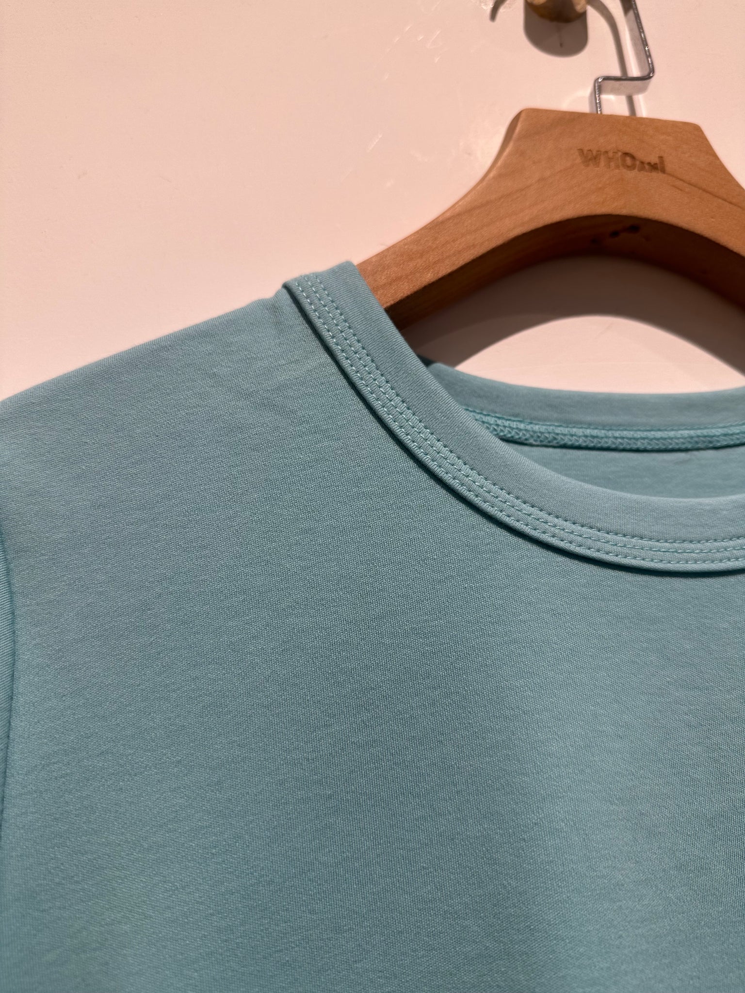 Crew Neck Stitch Tee (加購$148)
