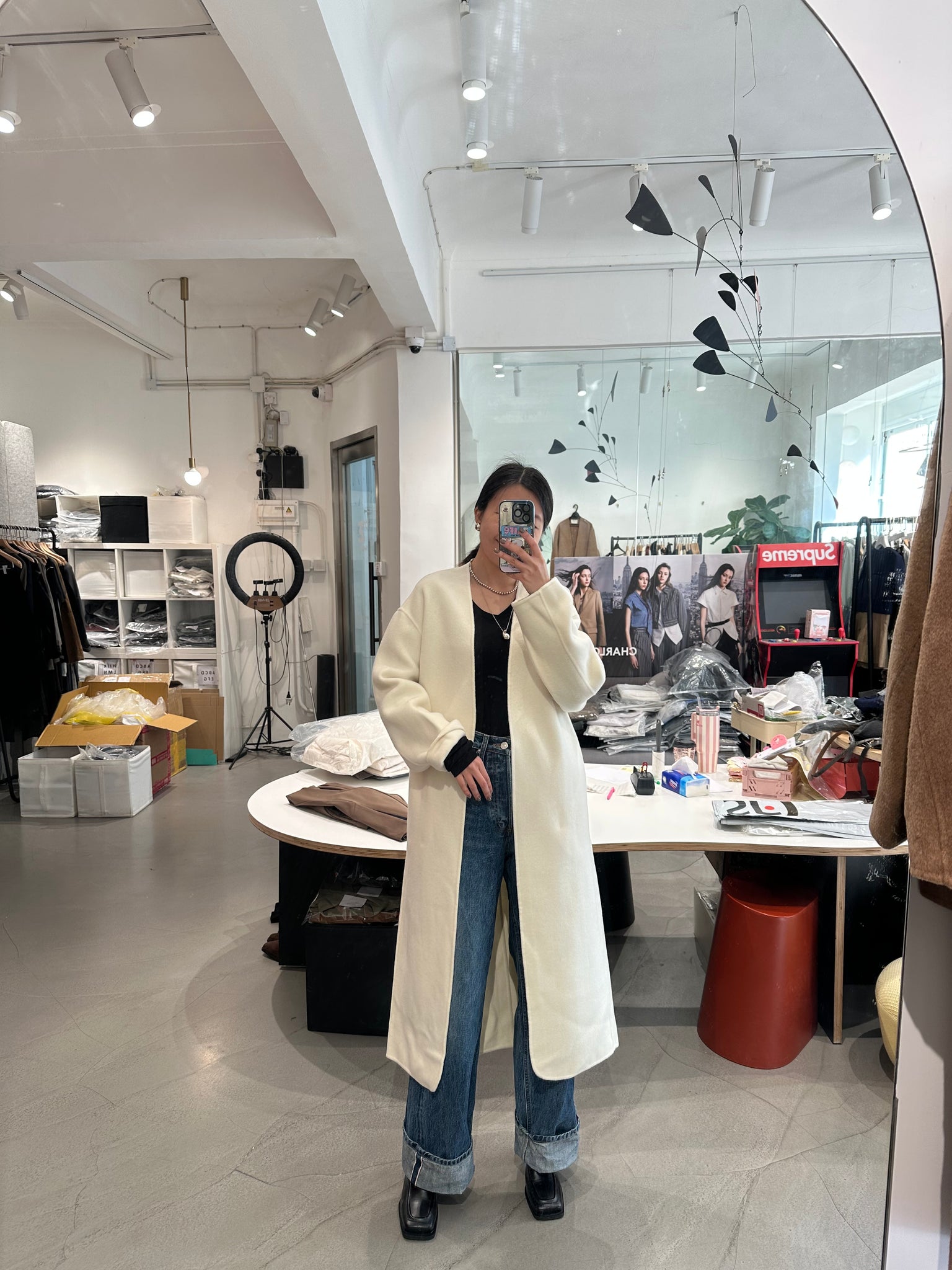 Timeless Handmade Wool Coat
