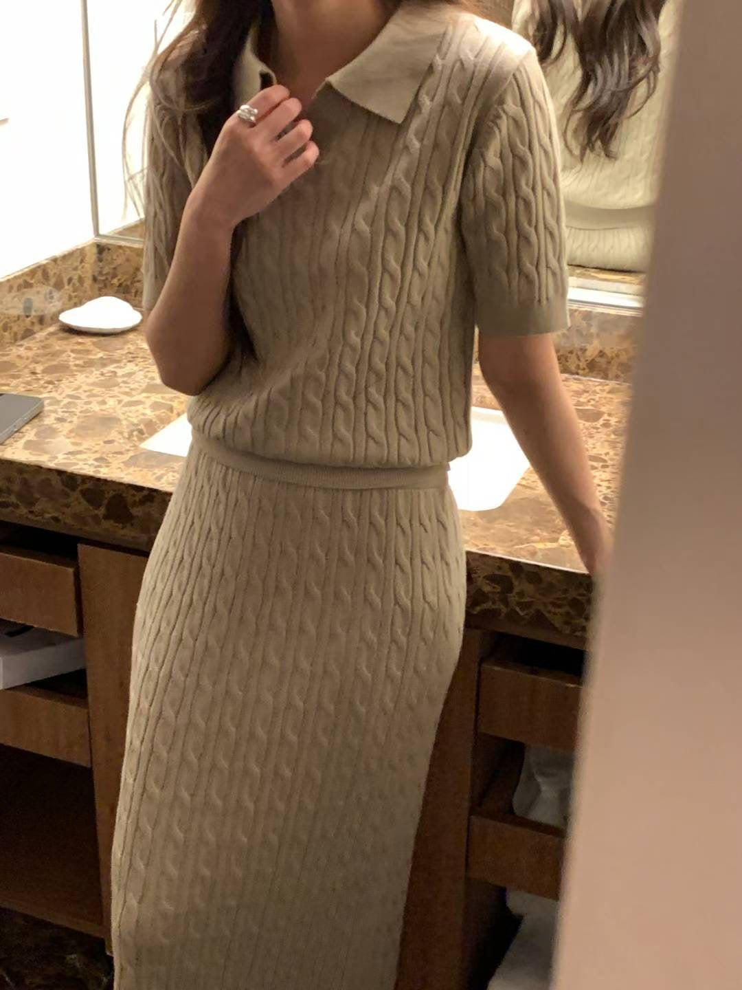 Must Buy Cable Knit Set