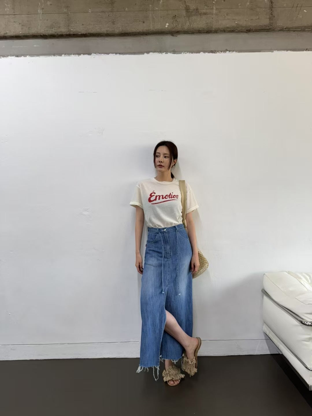 Monty's Pick Denim Skirt