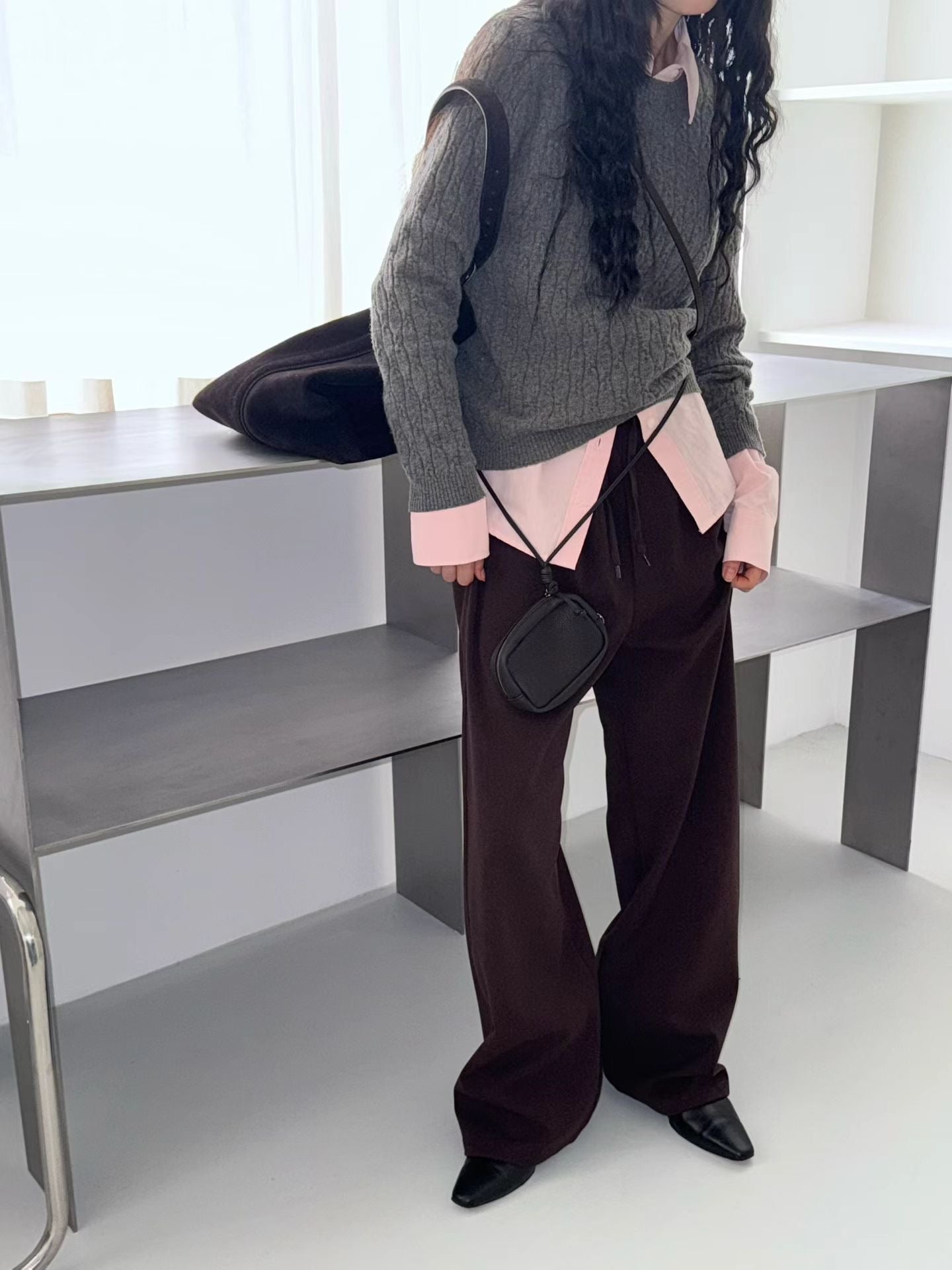 Essential Drape Wool Pants