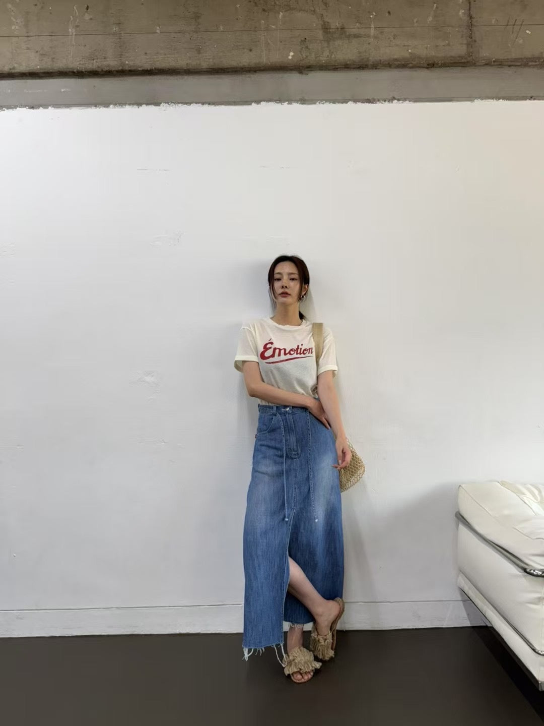 Monty's Pick Denim Skirt