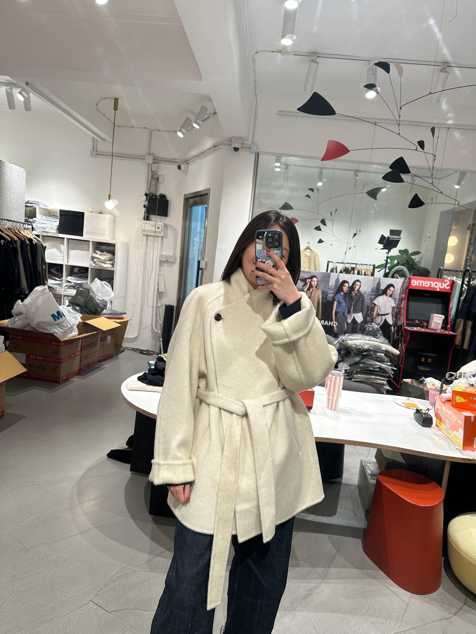 Stylish Handmade Wool Coat (10-12Dec $798, 之後批發價$998）