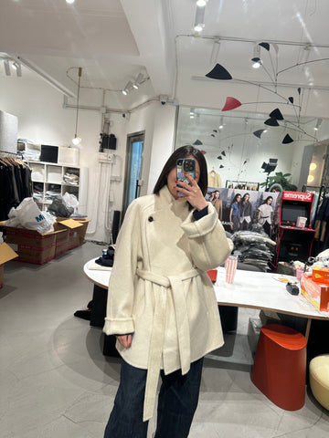 Stylish Handmade Wool Coat
