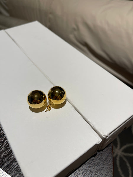 WS2023NOV318 (Earrings - 20M 3D Ball Gold)