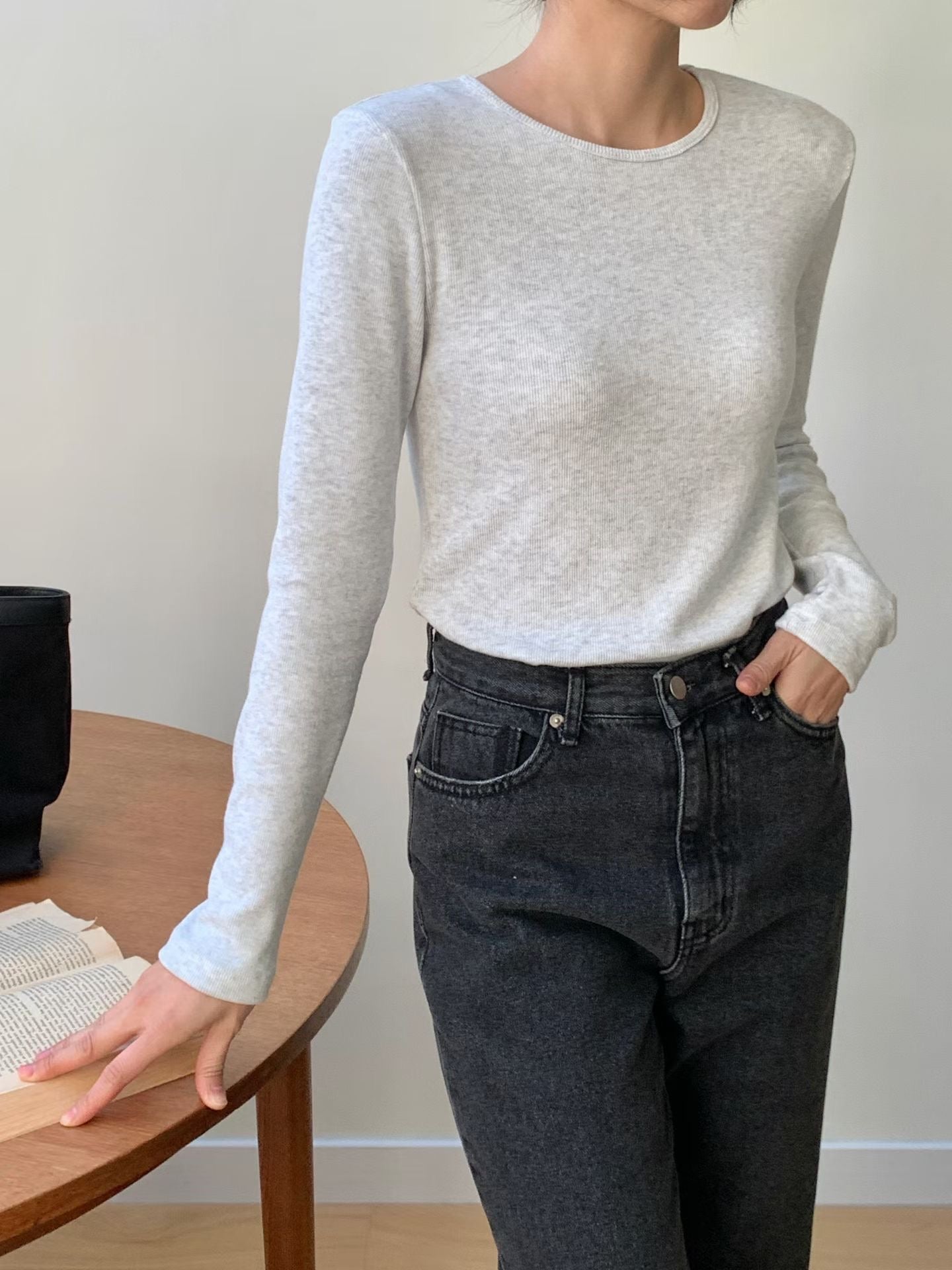 Daily Ribbed Thin Knit (加購$168）