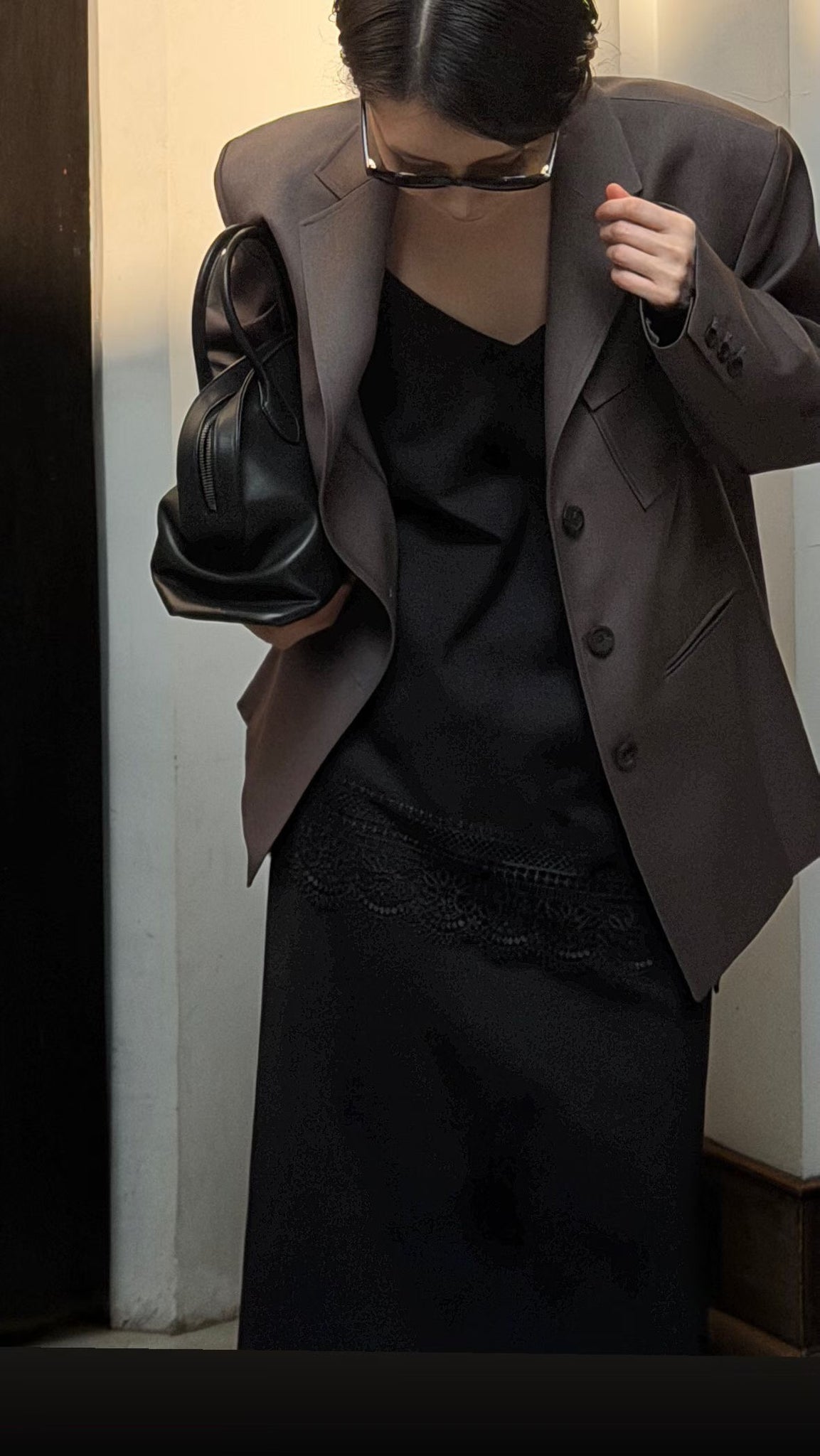 Premium Asymmetric Pocket Blazer