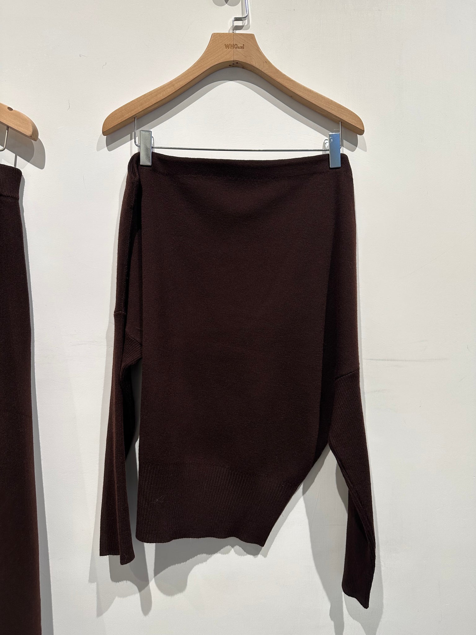 Deluxe Single Off Shoulder Knit Top