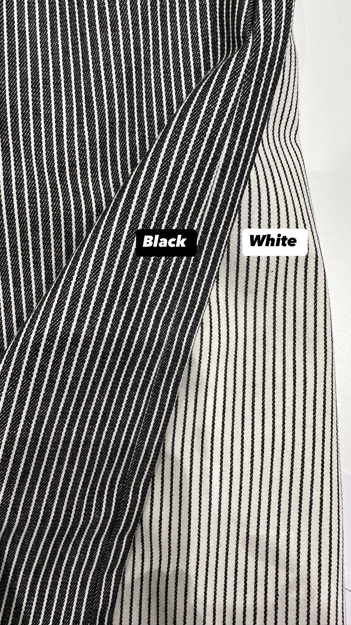 Summer Essential Stripe Wide Leg Pants