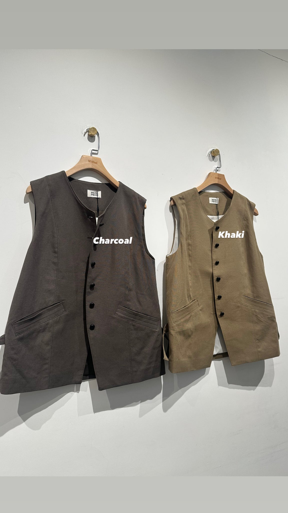 Relaxing Cut Cotton Gilet (5-6Jun 超抵價$698, 之後批發價$768)