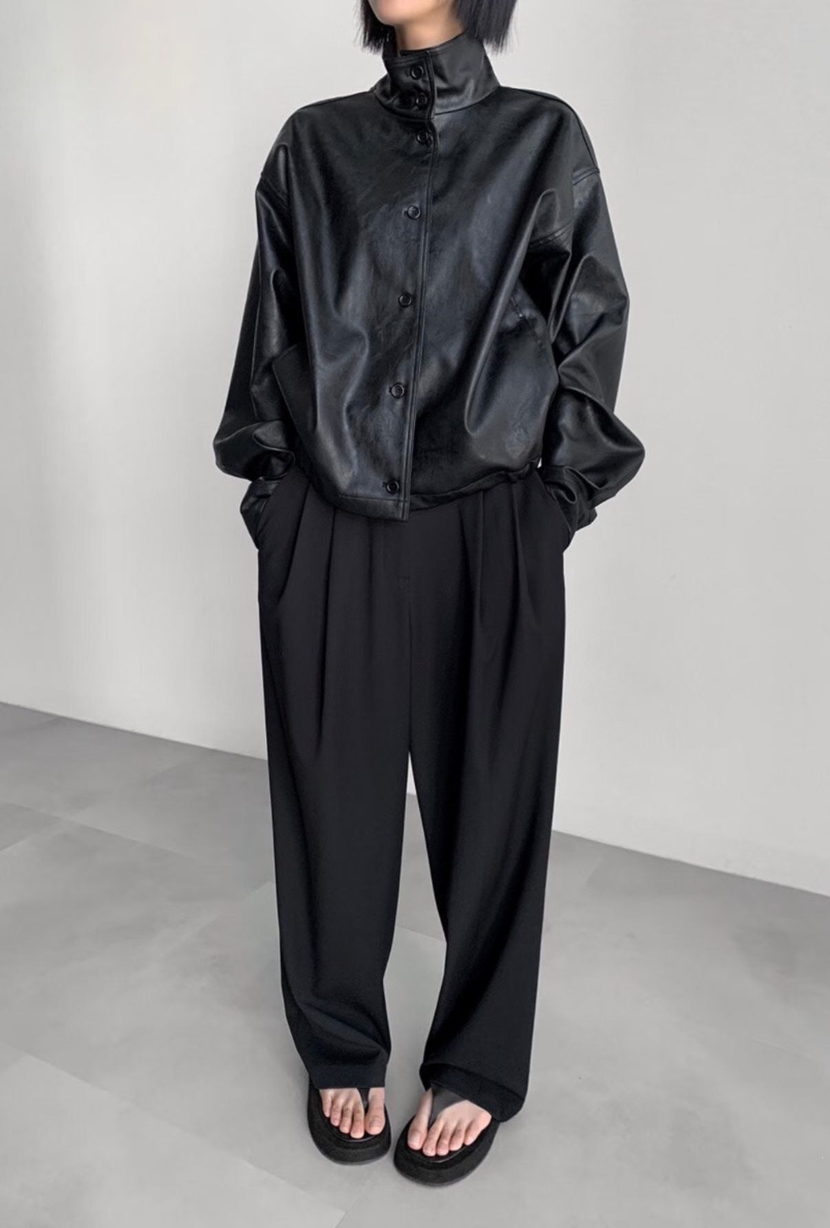 Modern Faux Leather Jacket (10-12Sep超抵價$598, 之後批發價$698)