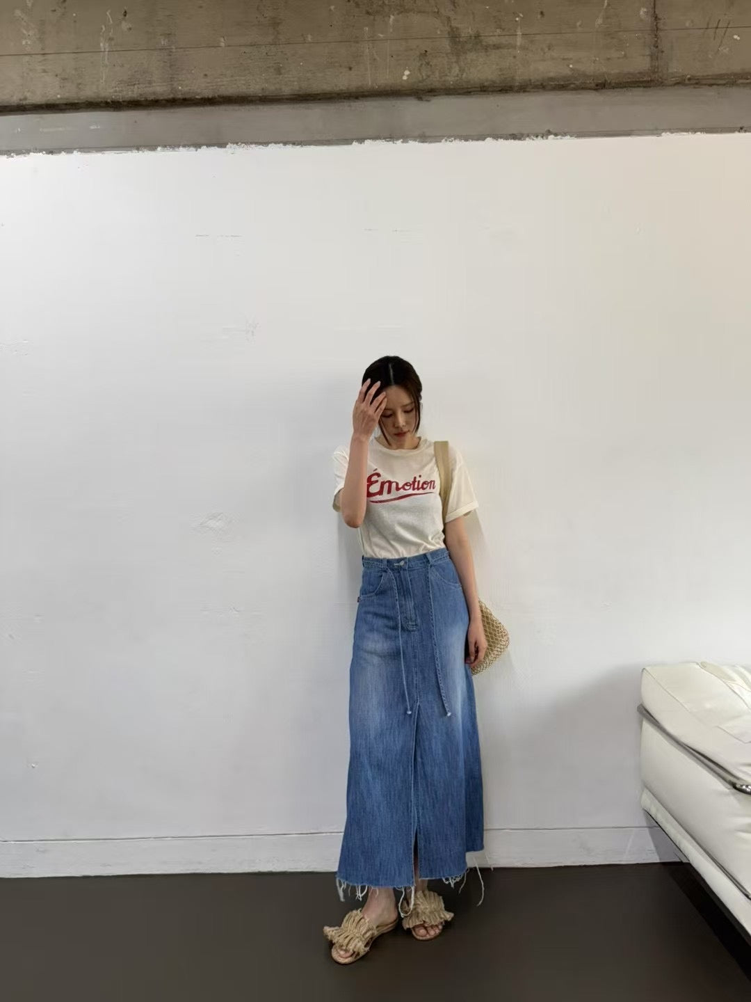 Monty's Pick Denim Skirt
