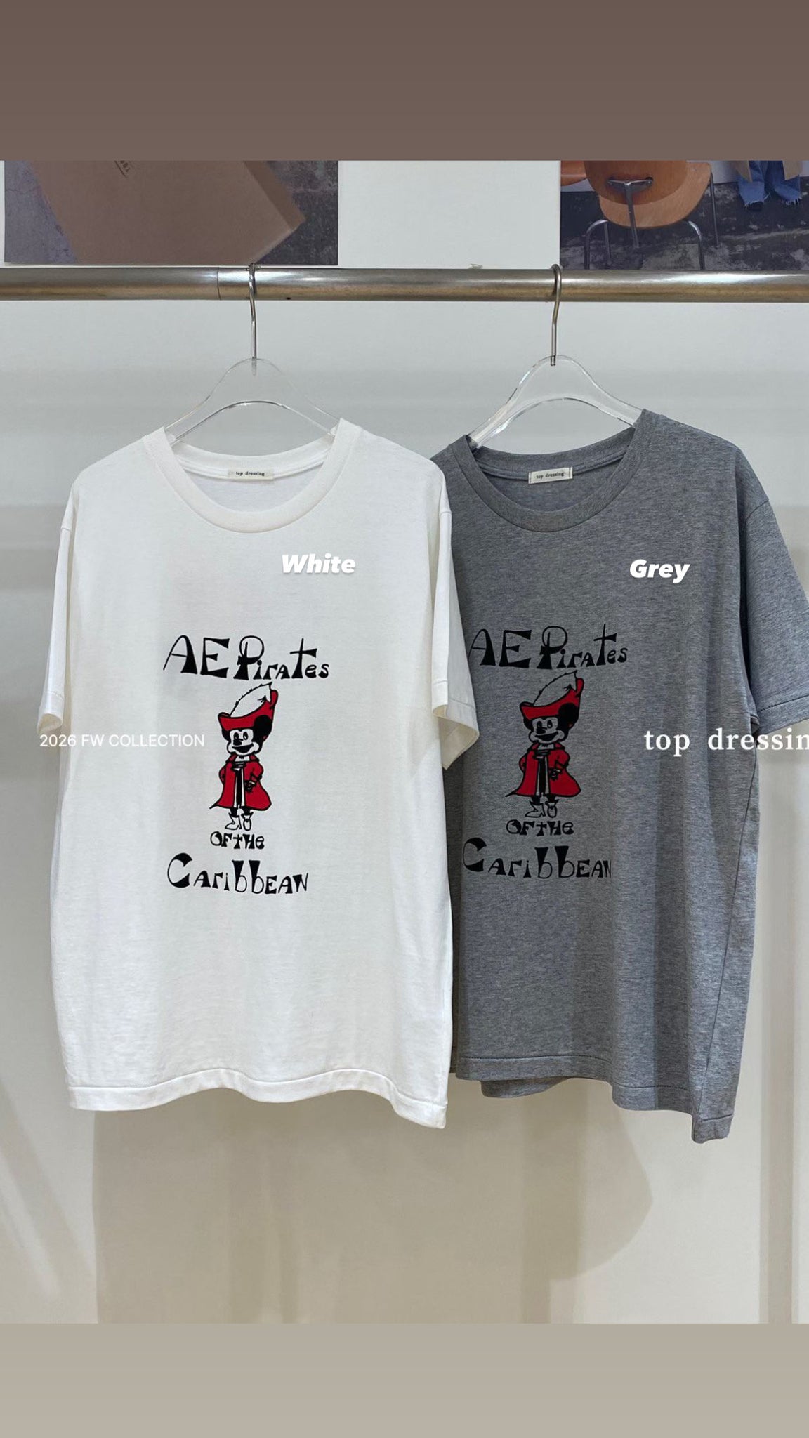 Pirate Mickey Oversize Tee